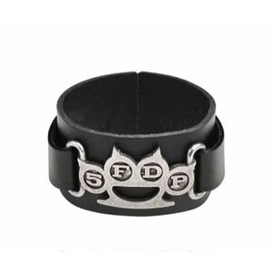 5FDP Knuckle Duster Leather Wrist-strap Made by Alchemy England